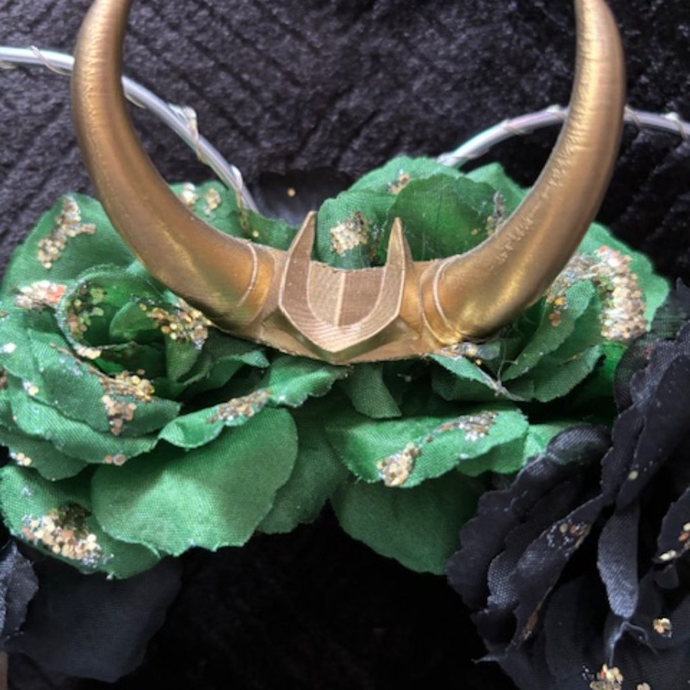 Custom Loki Light Up Mickey Ears - Picture 3 of 4
